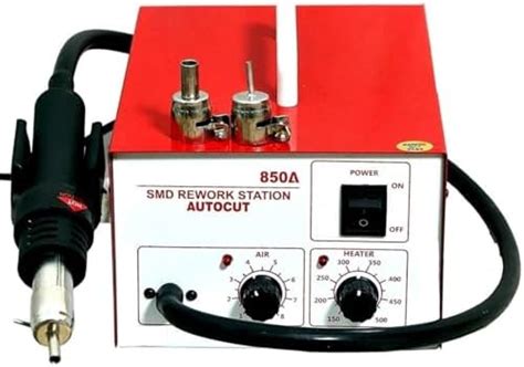 Upgraded 850A SMD Rework Station with Hot Air Gun – Auto-Cut Feature ...