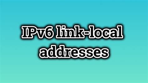 Image result for Local Link IPv6