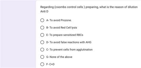 Image result for Coombs Control Cells