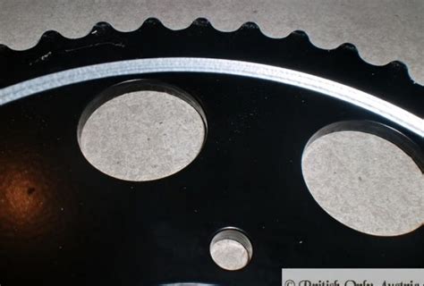 Triumph T140v. TR7v. Rear Brake Sprocket 47T. for disk models STD size ...