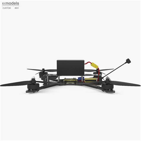 FPV Drone 3D модель - Скачати Дрони на 3DModels.org