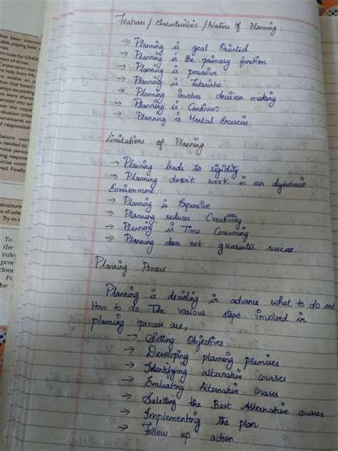 Meaning of planning Importance of planning Features of planning ...