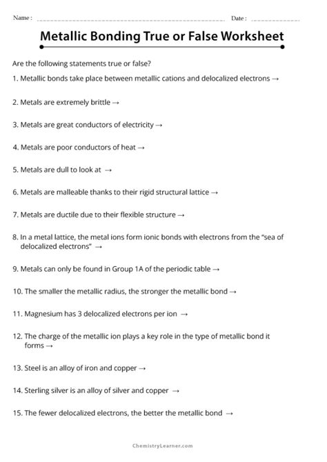 Image result for Metallic Bonding Free Science Lessons