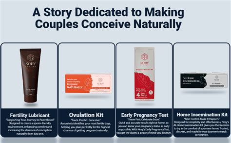 Nory At Home Self Insemination IVI Kit for Women,Get Pregnant Yourself ...