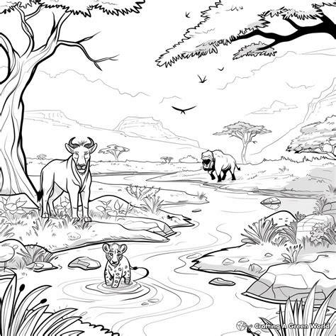 Ecosystem Coloring Pages - Free & Printable!