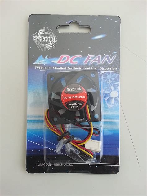 EVERCOOL FAN-EC4010M12CA 40mm Case Fan : Amazon.in: Computers & Accessories