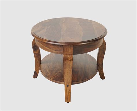 Buy Online Denmark Sheesham Wood Oval Coffee Table