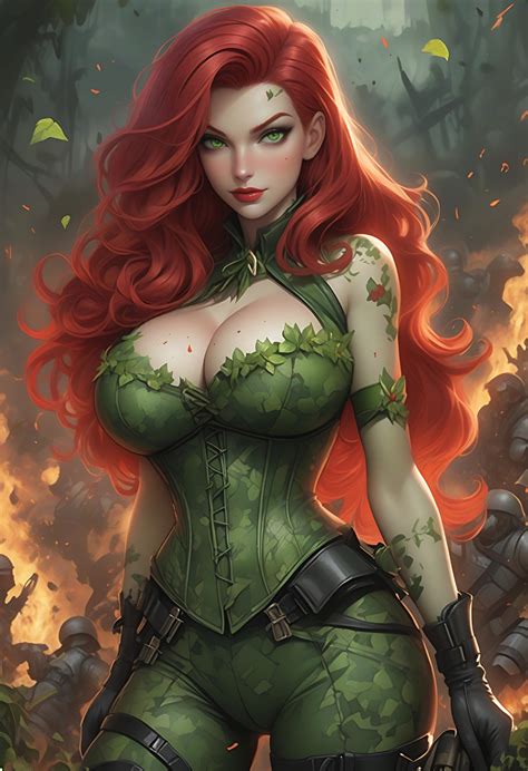 Poison Ivy Army Brat by TheAlphega on DeviantArt