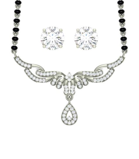 Buy Pure Silver Mangalsutra Set: Gift For Wife – CLARA