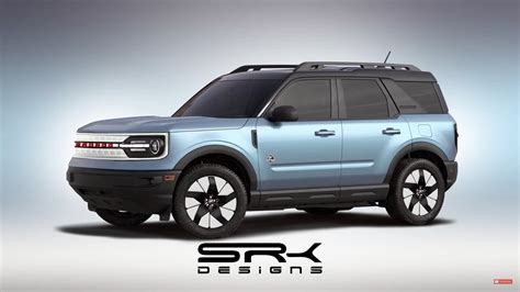 2024 Ford Bronco Sport EV Digitally Turns Sustainable Retro Little Off-Roader - autoevolution
