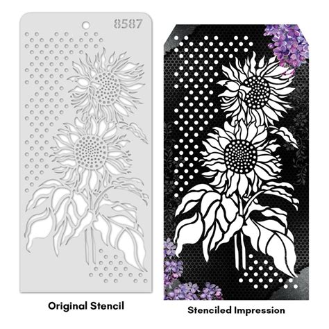 iCraft Layering Stencils - 4 x 8" - 8587| Art Lounge