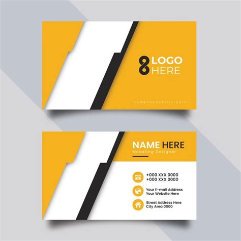 Blank Business Card Design Templates 的图像结果