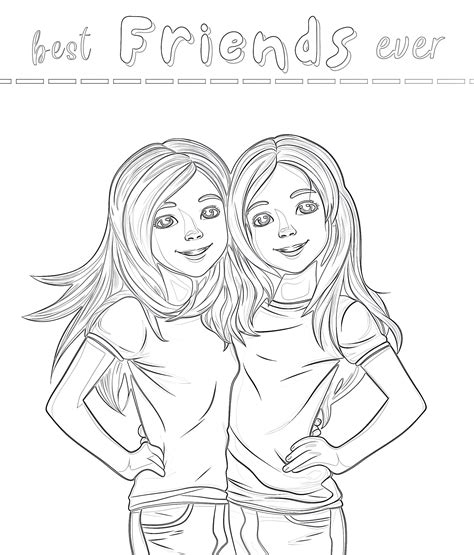 Coloring Pages for Friends: A Fun Way to Connect and Create