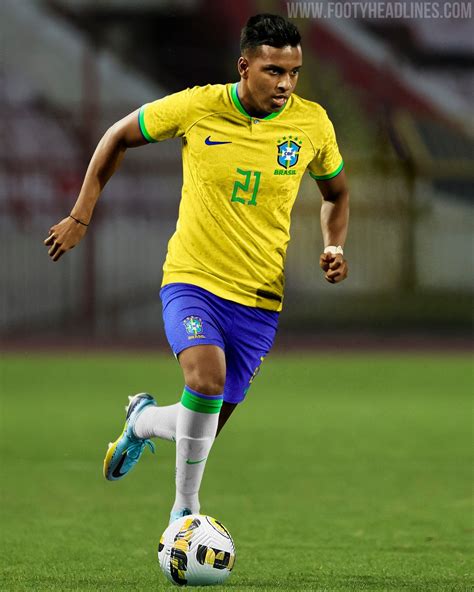 Brazil 2022 World Cup Home & Away Kits Revealed - Footy Headlines