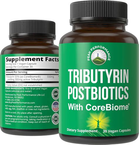 Amazon.com: CoreBiome Tributyrin Postbiotic Supplement Clinically Tested for Gut Health. More ...