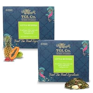 TGL Co. Little Buddha Green Tea (Pack of 2, 16 Tea Bags Each) | Anti ...