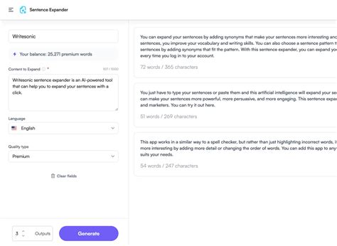 Text Expander, Sentence Expander - Expand Sentences For Free