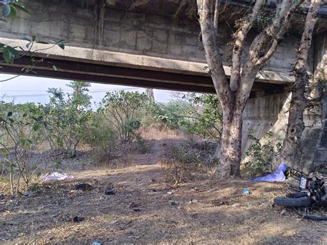 In Asrama village in Surat, two youths fell off a bridge with a bike ...