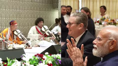 Watch: PM Modi And UK's Keir Starmer Enjoy As Indian Singers Perform Ed ...