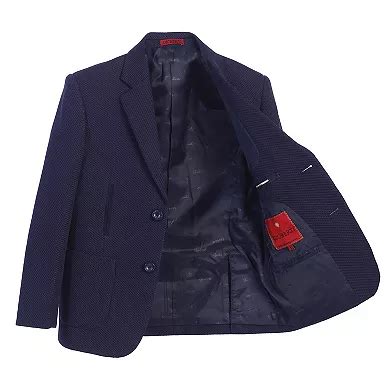Gioberti Boy's Lightweight Waffle Weave Textured Blazer Jacket
