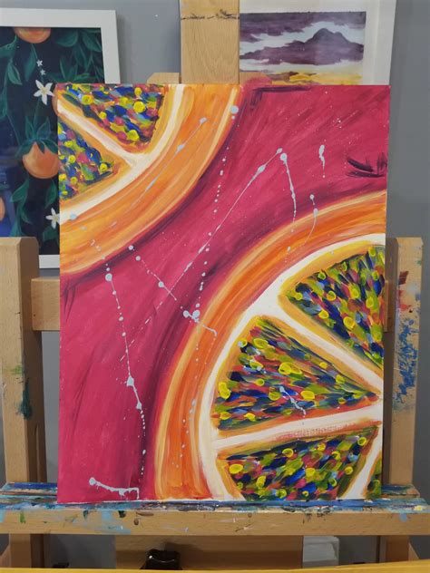 Image result for Oranges Tutorial Painting