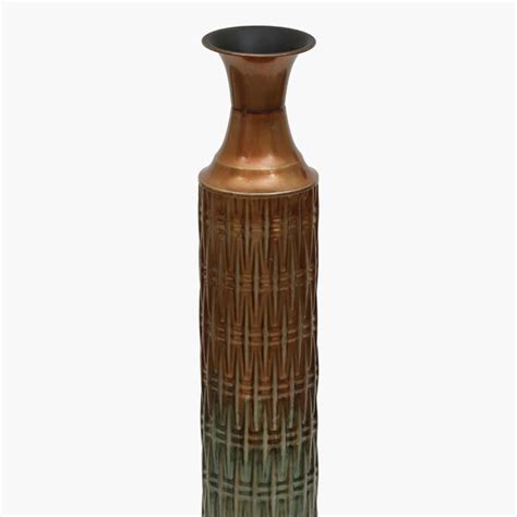 Buy VEDAS Solal Metal Tall Vase from Vedas at just INR 7499.0