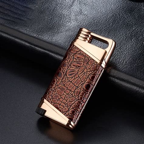 Buy XBSJB Cool lighter, cigar, torch, cold butane fuel, jet, refillable ...