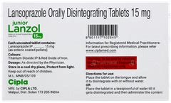 Junior Lanzol 15mg Orally Disintegrating Tablet – Treat Acid Reflux ...