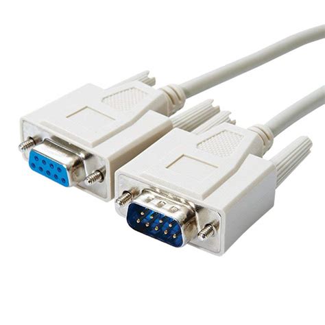 ANDTRONICS 9 Pin Serial Male to Female Extension Cable Lead DB9 RS232 ...