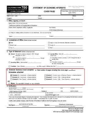 Fillable Online Form 700 - Fill Out and Sign Printable PDF Template Fax ...