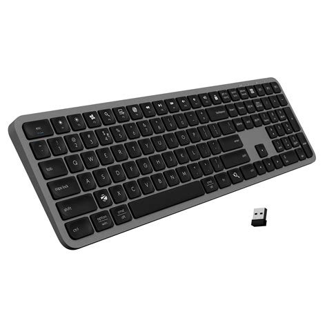 Amazon.in: Buy ZEBRONICS K5002MW Slim Wireless Keyboard with in-Built ...