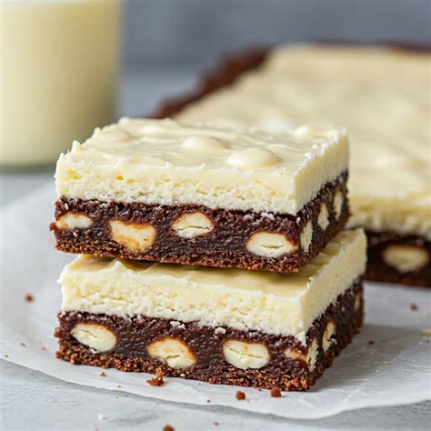 Blondie Fudge Bars - Bite Blessin