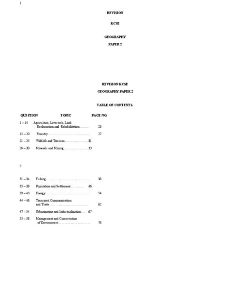 Image result for Geography Paper 2 Tips