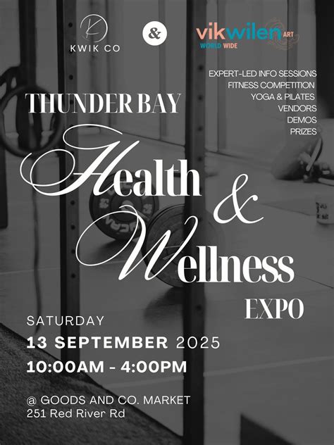 Thunder Bay Health and Wellness Expo, Downtown Pa, Thunder Bay, 13 ...