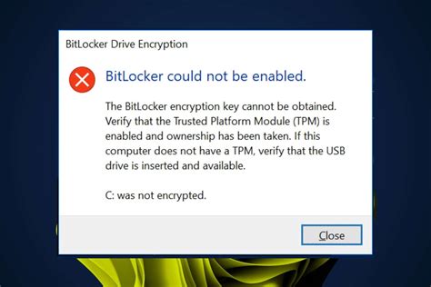 Common BitLocker Issues Diagnosis and Solutions for Windows 10