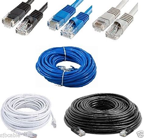 Generic Blue : 75 : New Cat5 CAT5e Rj45 Ethernet Internet LAN Network ...