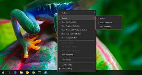 Image result for Remove Search From Win Taskbar