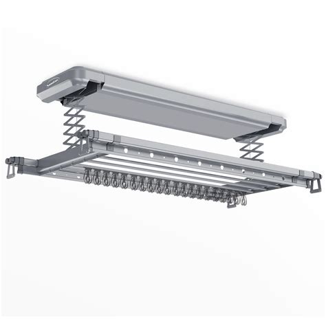 KosmoCare Aluminum Alloy Ceiling Mounted Electric Clothes Drying Rack ...
