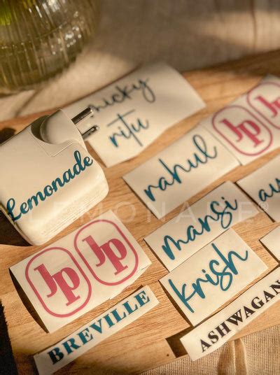 Personalized - Colourful Stickers - Standard - Lemonade