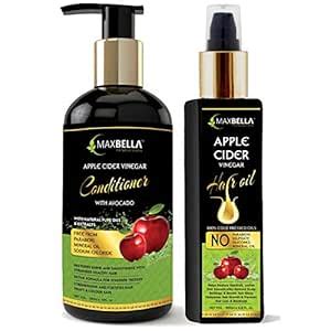 Buy MAXBELLA® Apple Cider Vinegar Hair Conditioner 300ml & Apple Cider ...