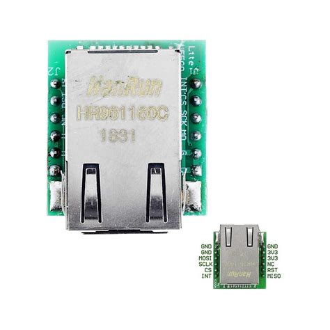 W5500 TCP / IP SPI to LAN Ethernet Interface SPI to LAN / Ethernet Con