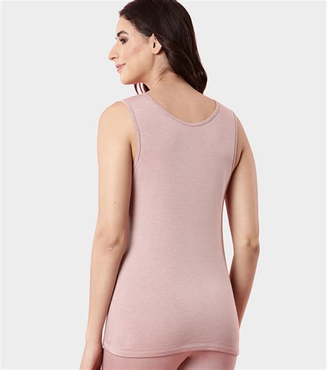 Enamor TH04 Women's Thermal Vest with Soft Heat Generating Fabric, Wid