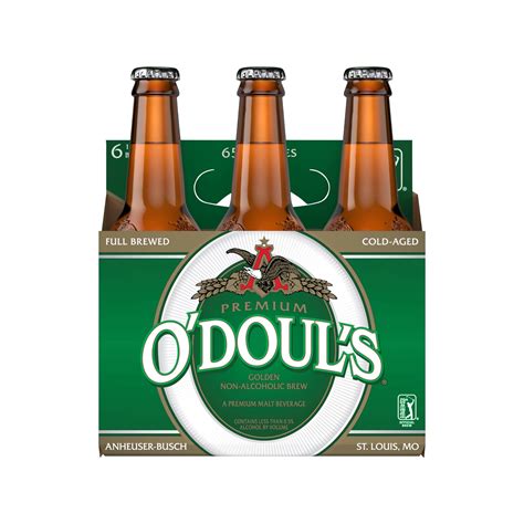O'Doul's Beer, Non Alcoholic Brew, Golden, Premium — UPC 18200007842 ...