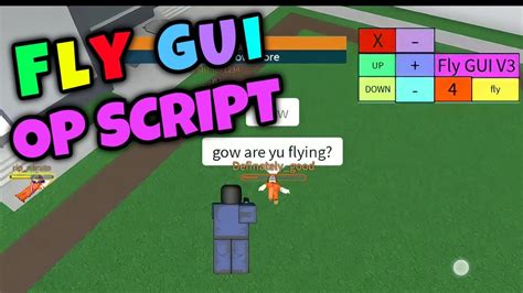 Image result for Fly Script GUI Roblox