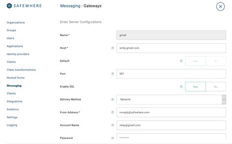 Image result for Outgoing Email Server Settings