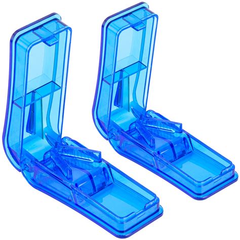 2PCS Pill Cutter, Professional Pill Splitter for Cutting Small Pills or ...