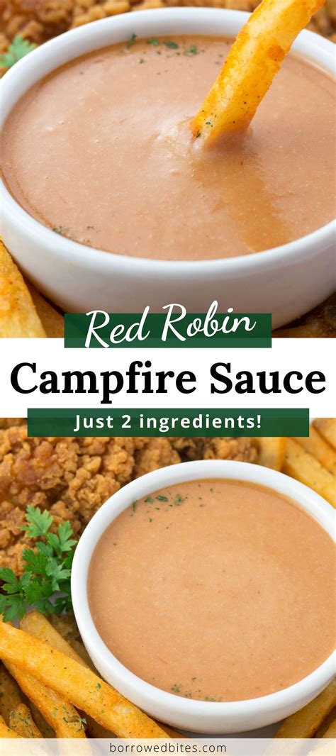 Red Robin Campfire Sauce Recipe | Tangy, Smoky, and Sweet Fry Sauce