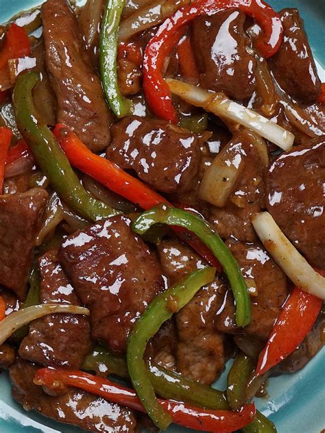 Delicious Chinese Pepper Steak Stir Fry Recipe