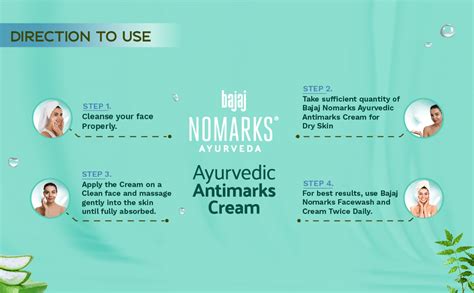 Bajaj Nomarks Ayurvedic Antimarks Cream for Dry Skin, 25gm : Amazon.in ...