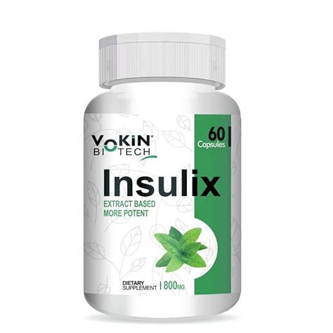 Buy Vokin Biotech Herbal Insulix for Endocrine Health & Diabetes ...